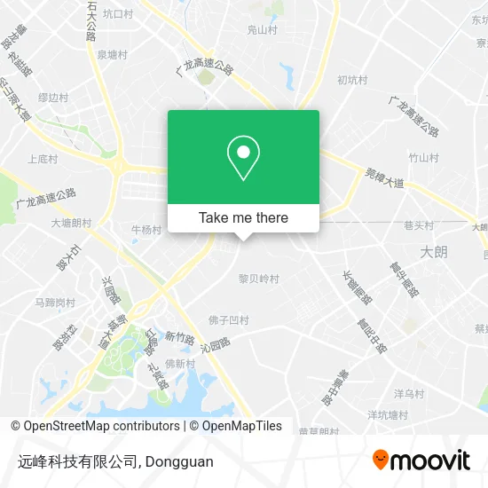 远峰科技有限公司 map