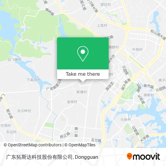 广东拓斯达科技股份有限公司 map
