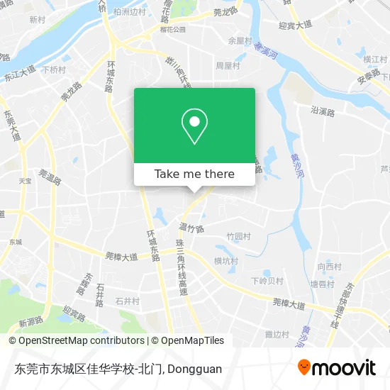 东莞市东城区佳华学校-北门 map