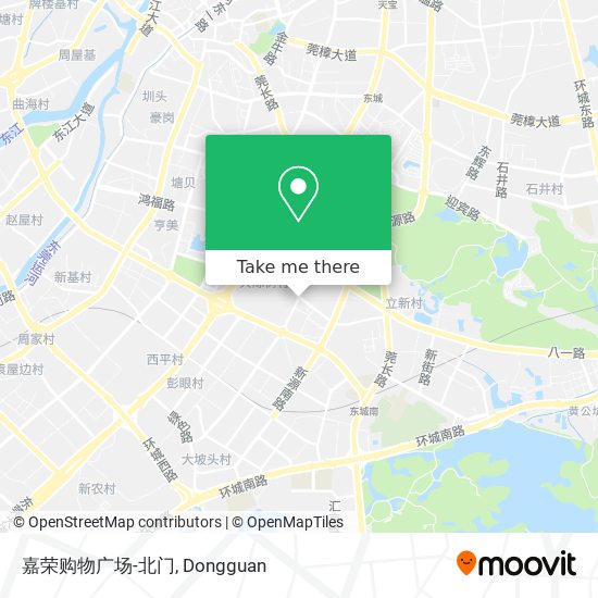 嘉荣购物广场-北门 map