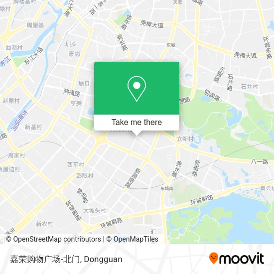 嘉荣购物广场-北门 map