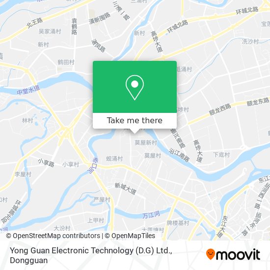 Yong Guan Electronic Technology (D.G) Ltd. map