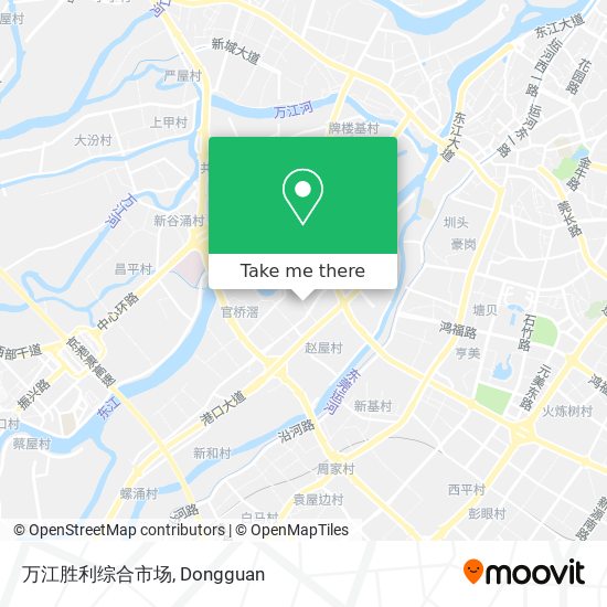 万江胜利综合市场 map