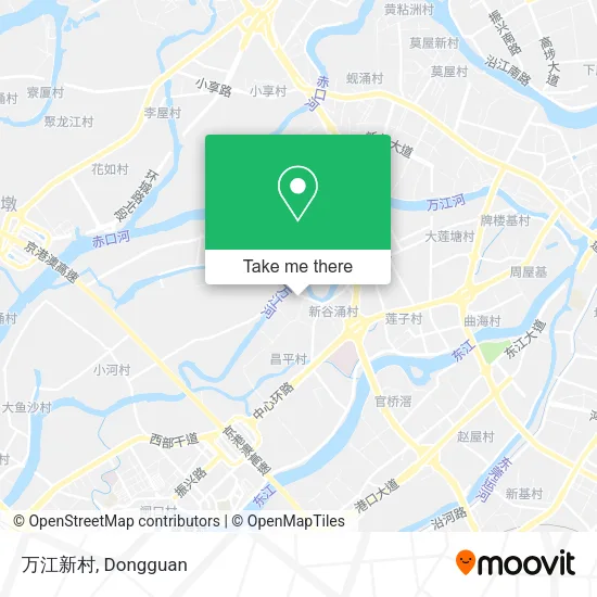 万江新村 map