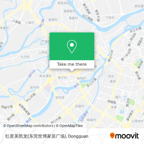 红星美凯龙(东莞世博家居广场) map
