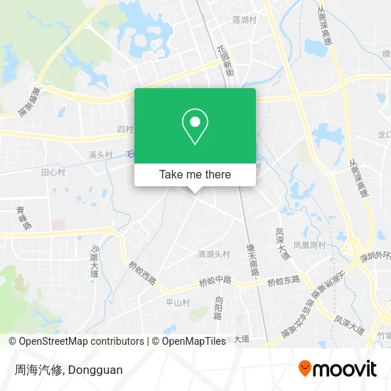 周海汽修 map