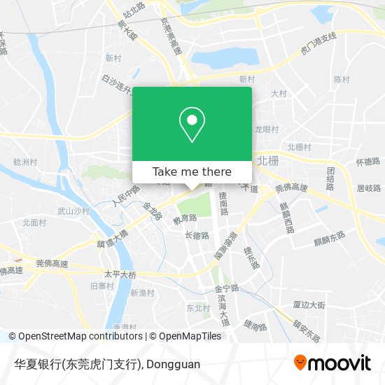 华夏银行(东莞虎门支行) map