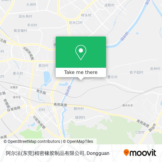 阿尔法(东莞)精密橡胶制品有限公司 map