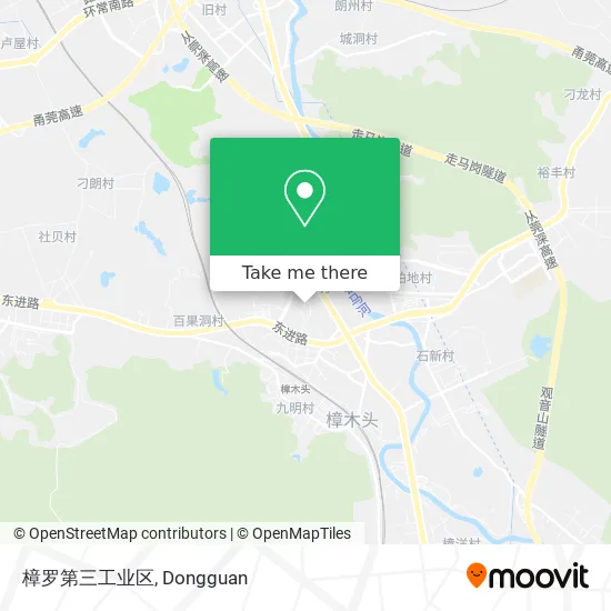 樟罗第三工业区 map