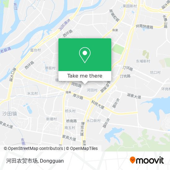 河田农贸市场 map