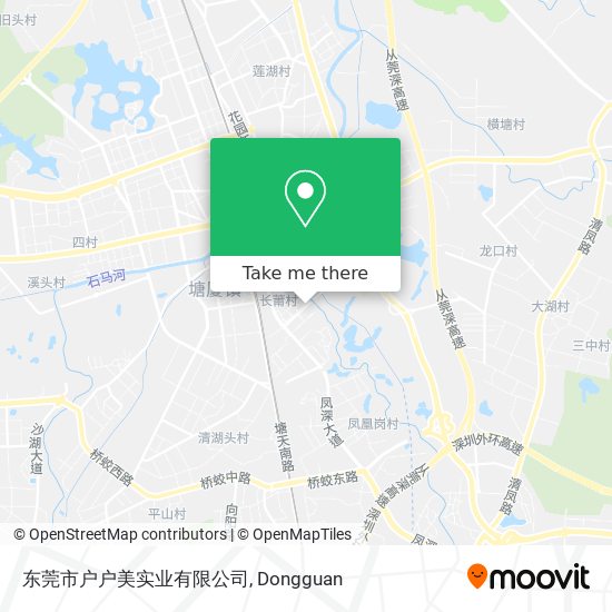 东莞市户户美实业有限公司 map