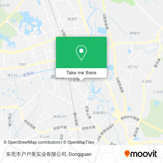 东莞市户户美实业有限公司 map