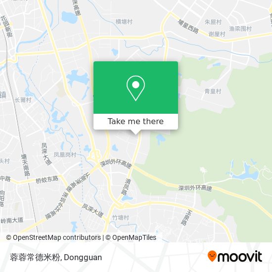 蓉蓉常德米粉 map