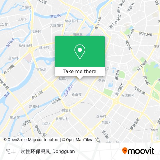 迎丰一次性环保餐具 map