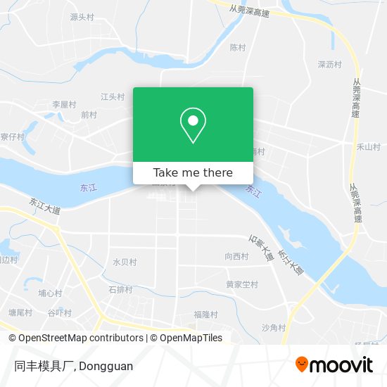 同丰模具厂 map
