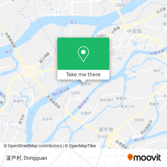 厦芦村 map