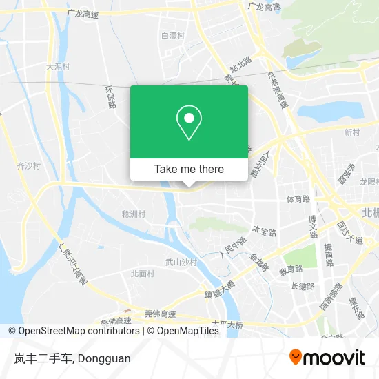 岚丰二手车 map