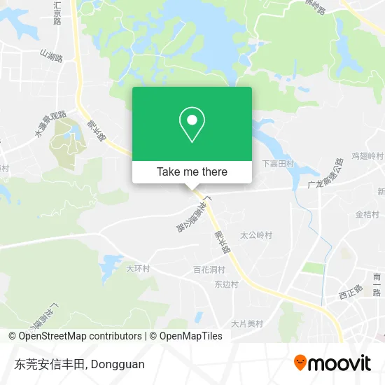 东莞安信丰田 map
