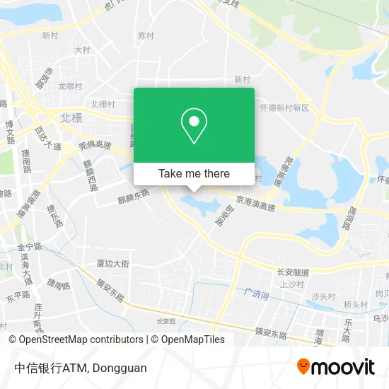 中信银行ATM map