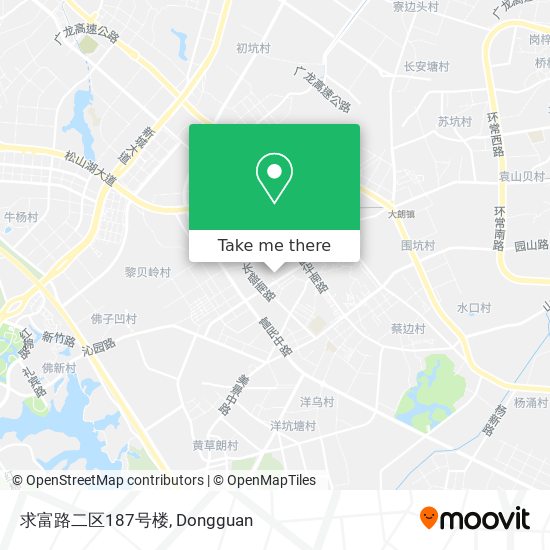 求富路二区187号楼 map