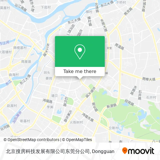 北京搜房科技发展有限公司东莞分公司 map