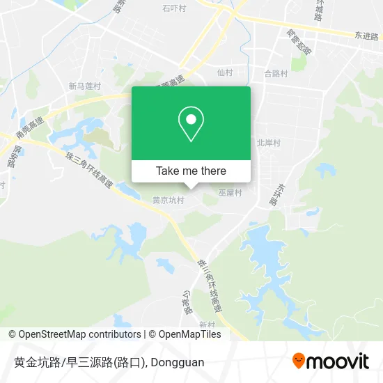 黄金坑路/早三源路(路口) map