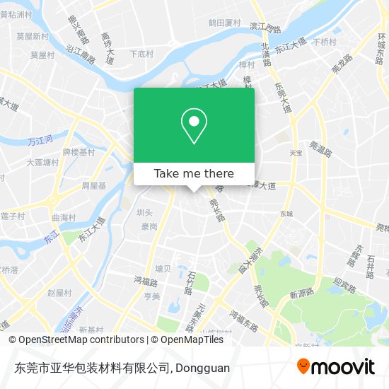 东莞市亚华包装材料有限公司 map