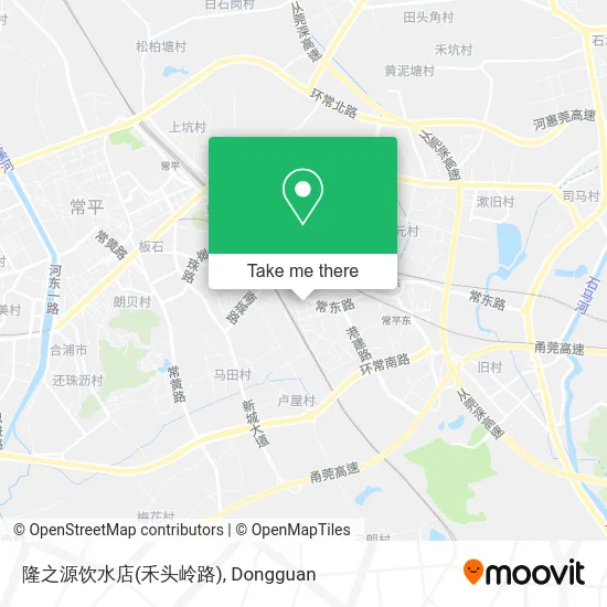 隆之源饮水店(禾头岭路) map