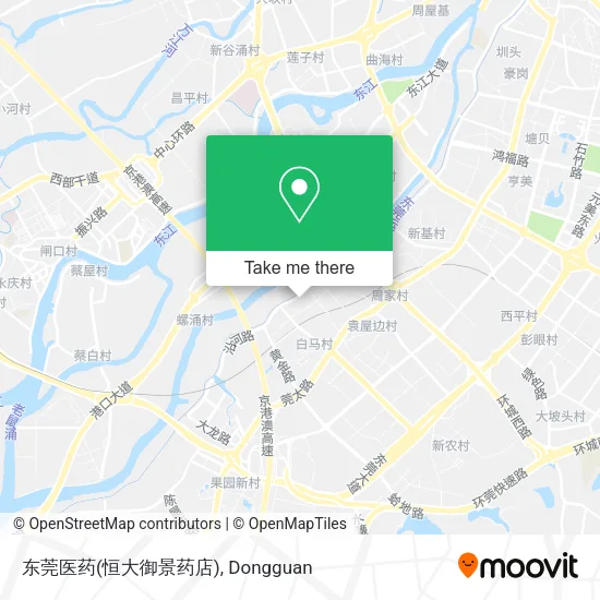 东莞医药(恒大御景药店) map