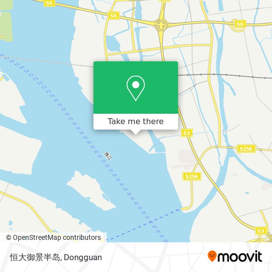 恒大御景半岛 map