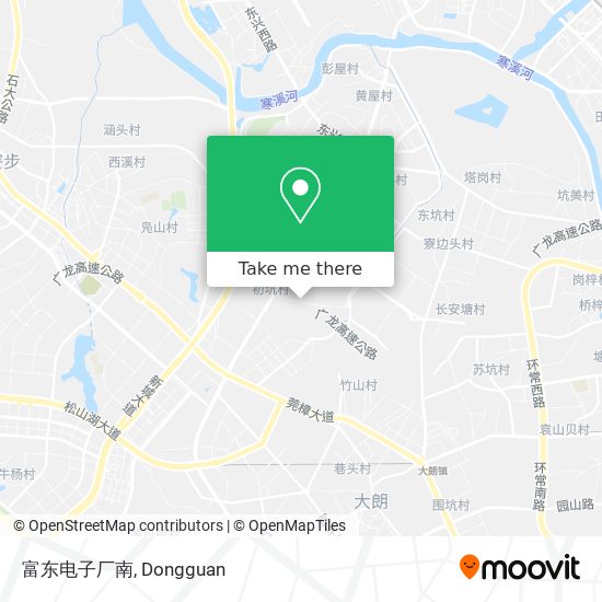富东电子厂南 map