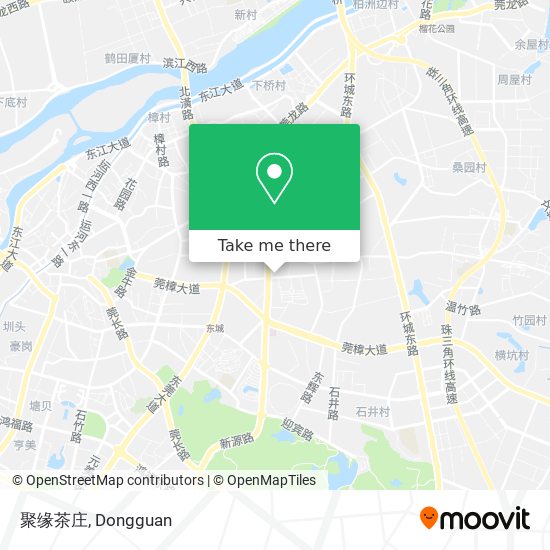 聚缘茶庄 map