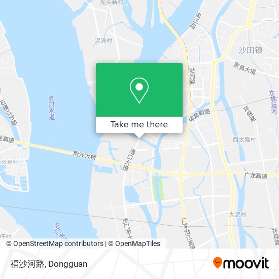 福沙河路 map