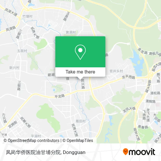 凤岗华侨医院油甘埔分院 map