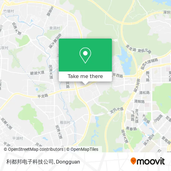 利都邦电子科技公司 map