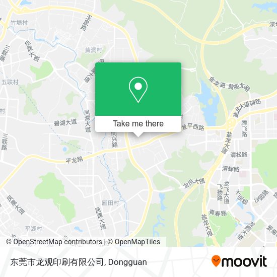东莞市龙观印刷有限公司 map