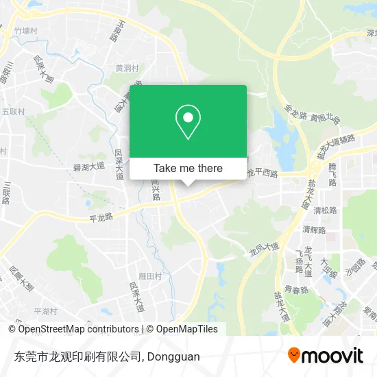 东莞市龙观印刷有限公司 map