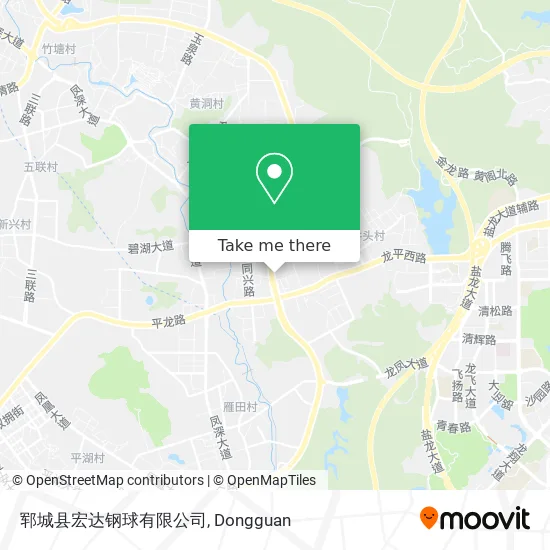 郓城县宏达钢球有限公司 map