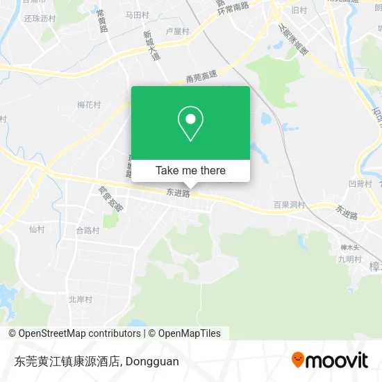 东莞黄江镇康源酒店 map
