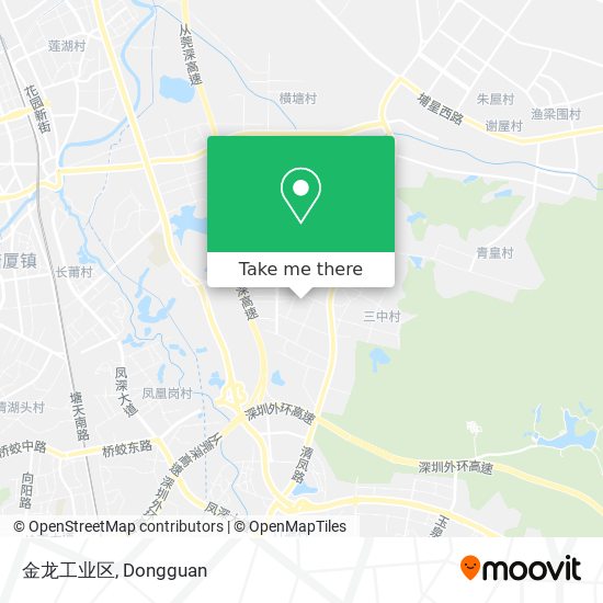 金龙工业区 map
