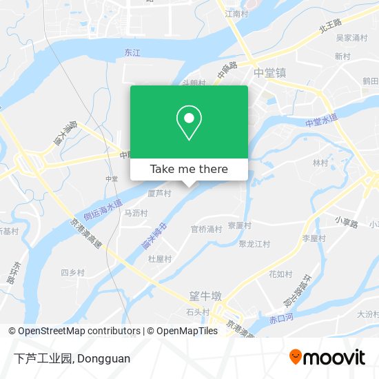 下芦工业园 map