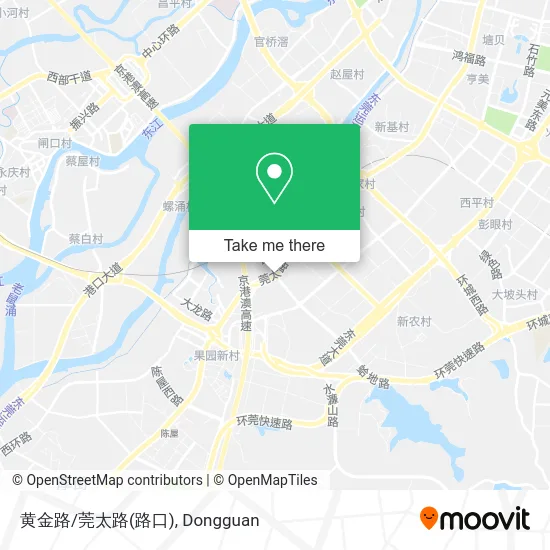 黄金路/莞太路(路口) map