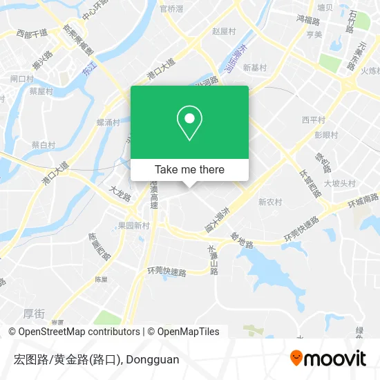 宏图路/黄金路(路口) map