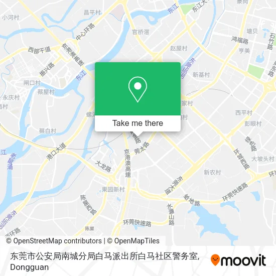 东莞市公安局南城分局白马派出所白马社区警务室 map