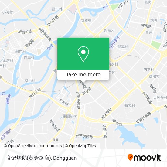 良记烧鹅(黄金路店) map