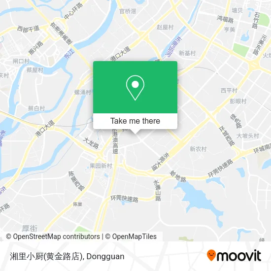 湘里小厨(黄金路店) map