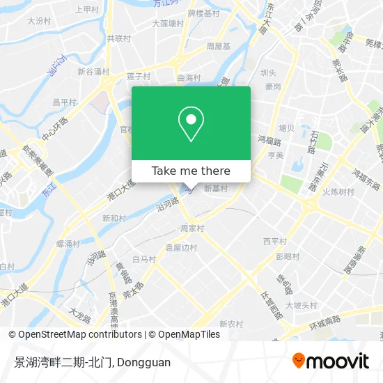 景湖湾畔二期-北门 map