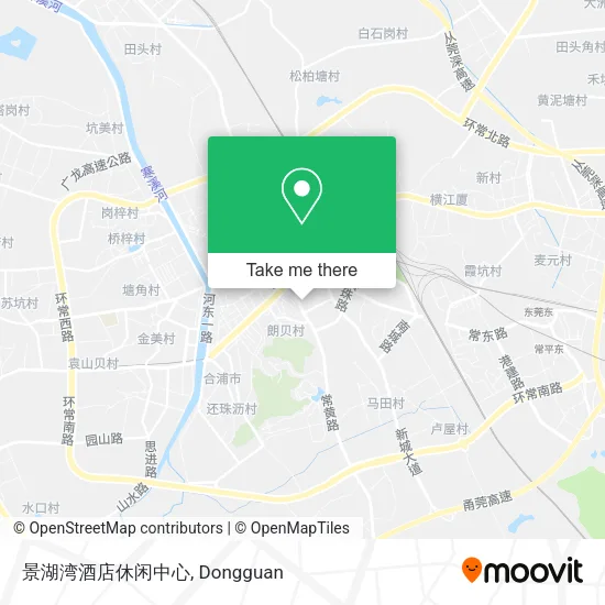 景湖湾酒店休闲中心 map
