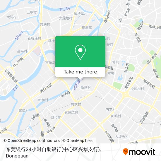 东莞银行24小时自助银行(中心区兴华支行) map