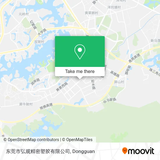 东莞市弘观精密塑胶有限公司 map